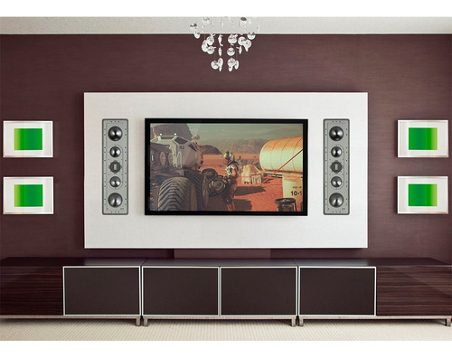 Monitor Audio Trimless Cp-iw460x Caixa Acústica Gesso (un) Cor Preto