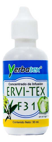 Extracto De Hierbas Ervi - Tex F31 En Gotas 30ml