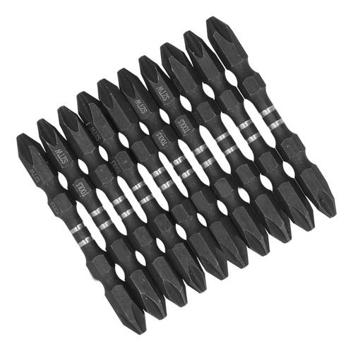 Broca De Destornillador Con Vástago Hexagonal, 10 Unidades,