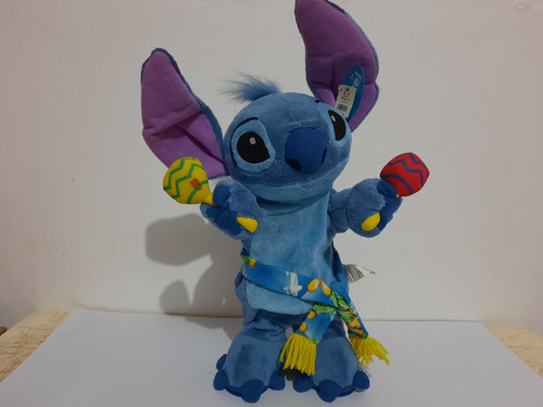 Muñeco Stitch Baila Y Se Mueve Disney Store 42 Cm Funcionand