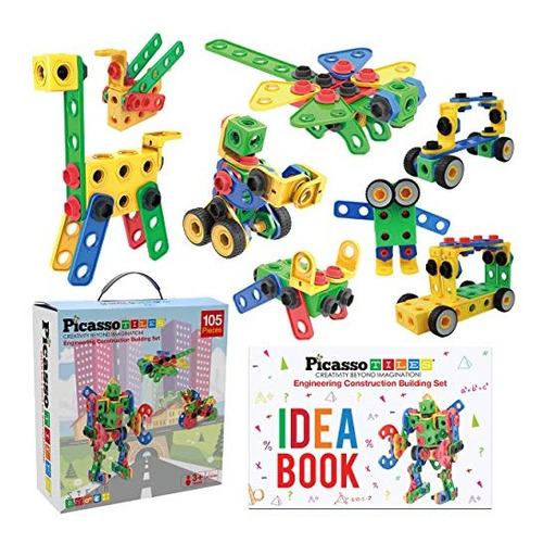 Bloque De Construcción Picassotiles Stem Learning Toys De 10