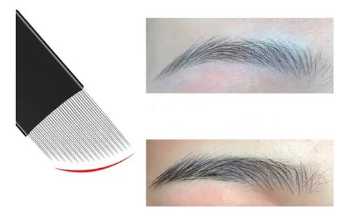 Agujas Tebori Microblading Pack 50 Un Maquillaje Permanente