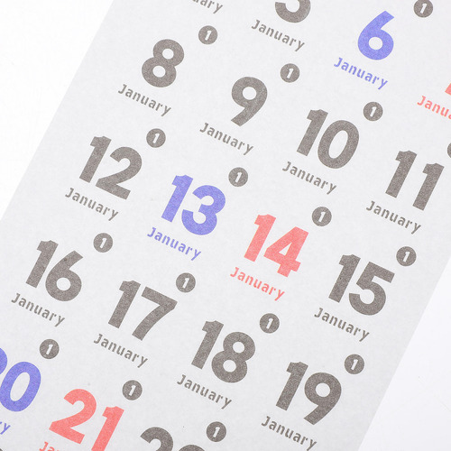 2 Juegos De Pegatinas Para Calendario Diario, Planificador M