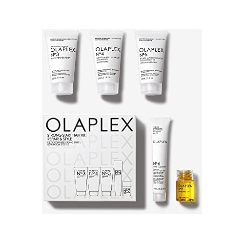 Olaplex Kit De Cabello De Arranque Fuerte: Reparación Y Esti