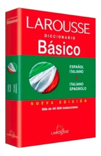 Diccionario Estudiantil    Italiano Español Básico  Larousse