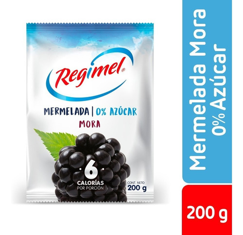 Mermelada Regimel Mora Bolsa 200 G