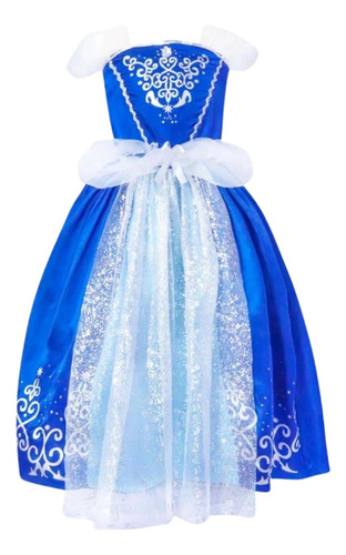 Disfraz Princesa Cenicienta Vestido Cosplay