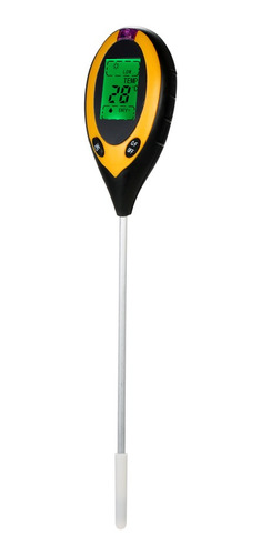 Verificador De Solo 4 Em 1 Ph Temperatura De Umidade