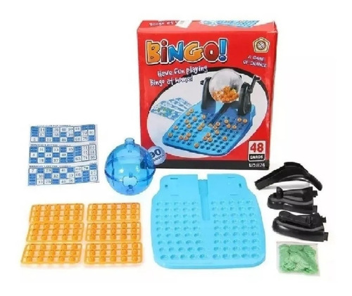 Bingo Loto Tradicional Juego Mesa Familiar Envio Inmediato