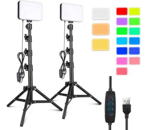 Iluminación De Video Para Fotografía Rgb, Luces De Estudio