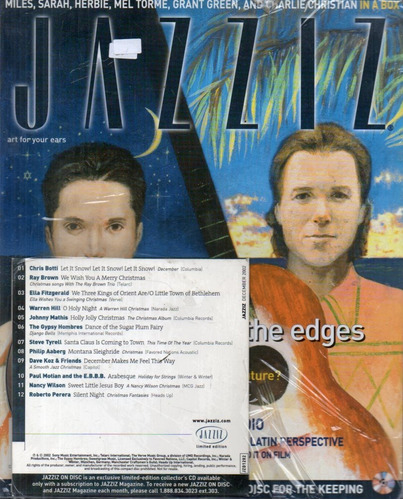 Revista Jazzis Oct 2002 Incluye Cd De Jazz Paul Motian Etc