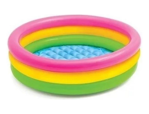 Piscina Inflável Infantil Colorida 56 Litros - Intex