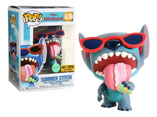 Funko Pop Lilo And Stitch Summer Stitch 636 Exclusivo Saharis Meses Sin