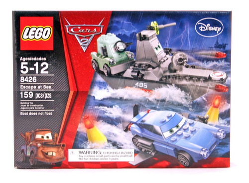 Lego Cars 2 Rescate En El Mar Set 8426