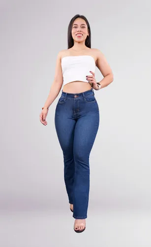 Jeans Dama Pantalones Mujer Colombiano Pompa Maxi Push Up