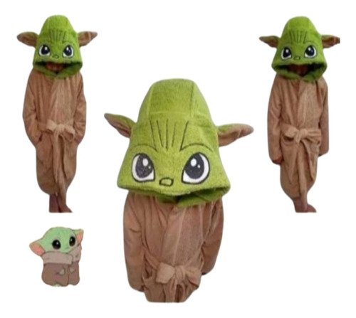 Bata De Baño De Personajes Yoda Infantil 