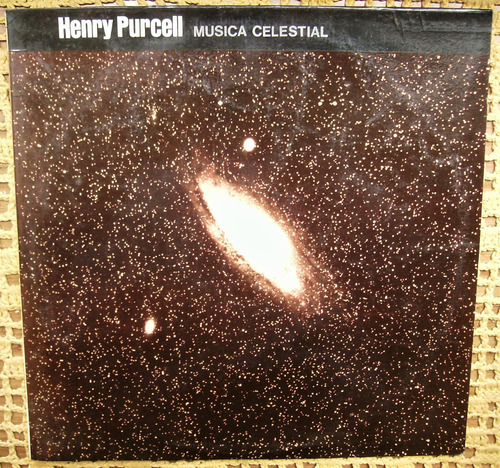 Purcell: Celestial Music / Denis Stevens - Lp Vinilo Promo