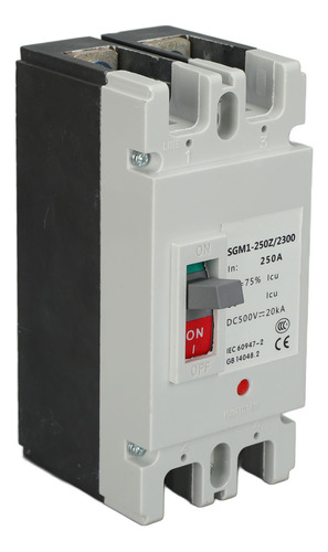 Aislador De Protección De Batería Solar Circuit Breaker 2p M