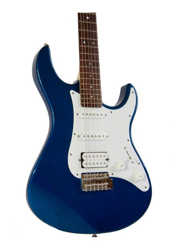 Imagen 2 de 3 de Guitarra eléctrica Yamaha PAC012/100 Series 012 de caoba dark blue metallic brillante con diapasón de palo de rosa