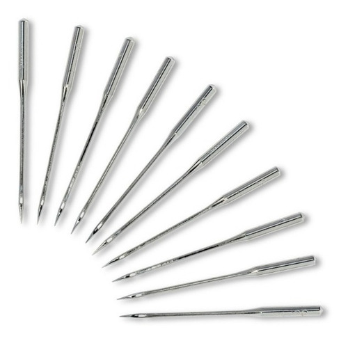 Imagen 1 de 1 de 10 Agujas Para Máquina De Coser 75/80/90/100/110