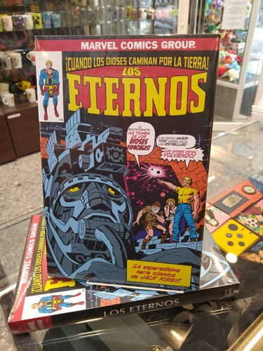 Los Eternos Omnibus Jack Kirby, De Jack Kirby., Vol. 1. Editorial Panini, Tapa Dura, Edición 1 En Español, 2022
