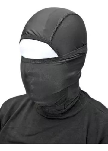 Pasamontaña Balaclava Color Negro Doble Costura Paq De 3 Pz