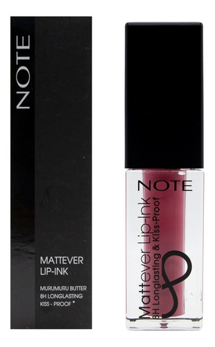 Note Mattever Lip-ink Maquillaje Labial Mate Cremoso Vegano