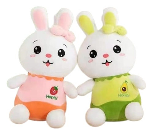 Juguete Lindo Peluches Conejitos Apego 25 Cm Kawaii Niños P1