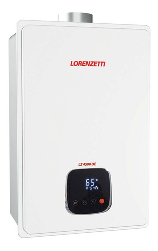 Aquecedor a gás GN Lorenzetti LZ 4500DE branco 127V/220V