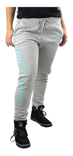 Pantalon De Buzo Jogger Mujer Spitfire Sfw Gris