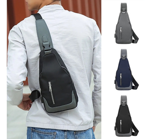 Imagen 6 de 7 de Morral Riñonera Bandolera Viajes Deportivo Unisex 1829