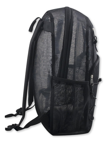 Mochila De Malla Transparente De Lujo Cordón Elástico...