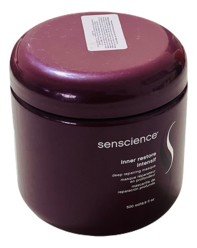 Máscara Reparadora Senscience Inner Restore Intensif 500 Ml