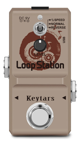 Pedal Loopstation Para Guitarra Keytars Ln332s De 48 K