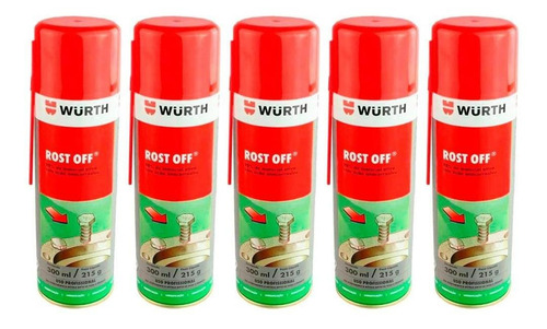 Imagem 1 de 3 de 5 Rost Off Desengripante Wurth Micro Óleo Lubrificante 300ml