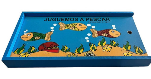 Juego Infantil Didactico De Madera Juguemos A Pescar