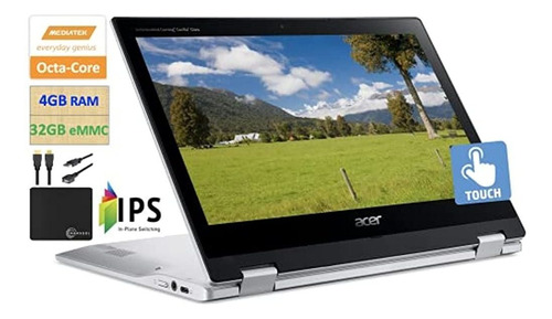 2021 El Más Acer X360 Chromebook Spin 2-en-1 Laptop C