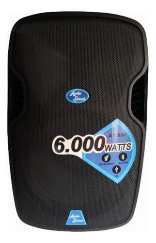 Cabina Activa De 15 Audio Sound 6000watts Bluetooth