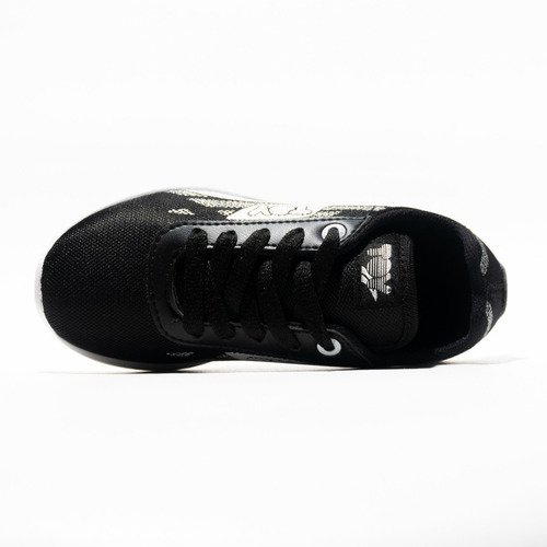 Imagen 4 de 8 de Zapatilla Urbana Niños Toy Negra (28 Al 35) Art J43n