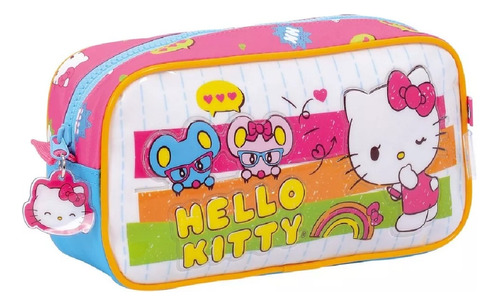 Cartuchera Hello Kitty 1 Cierre Portalapiz Wabro Playking