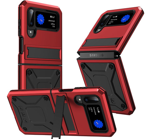 Funda W Wintming Para Galaxy Z Flip 4 Black