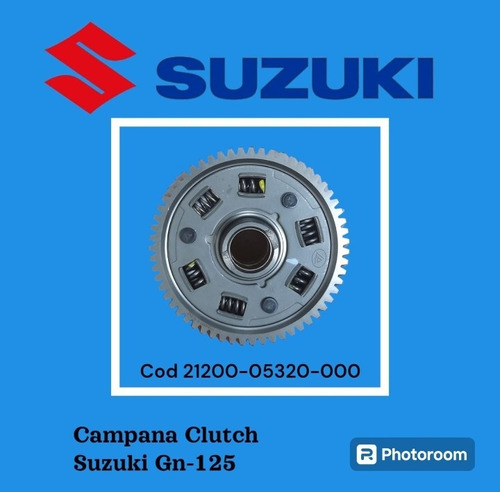 Campana Clutch Suzuki Gn-125