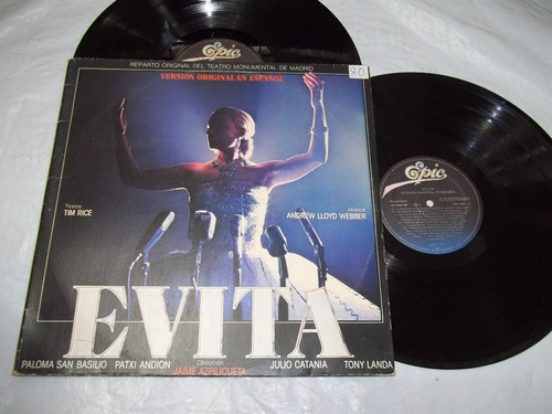 Lp Vinil - Evita - Version Original En Español