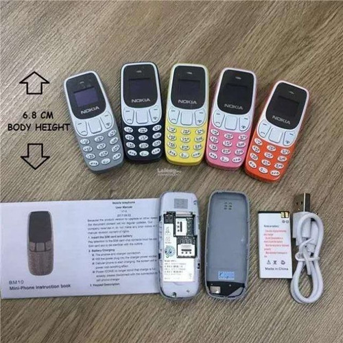 Mz Mini Teléfono Telcel Con Doble Chip Negro For Cambio De Voz