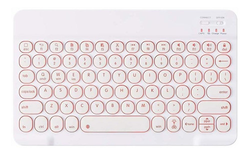 Ini Totetype Teclado Portatil Bluetooth Retroiluminado 7