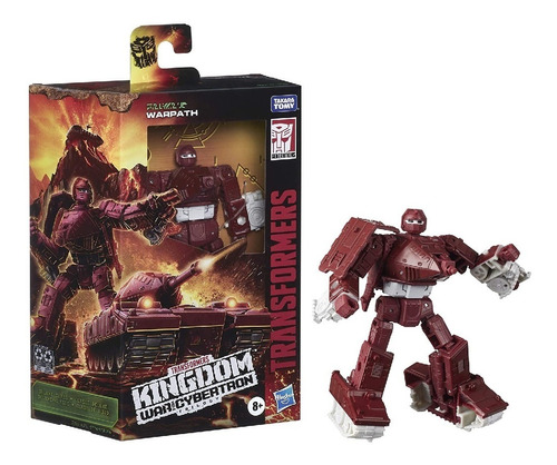 Figura Transformers Kingdom War For Cybertron Warpath F0671
