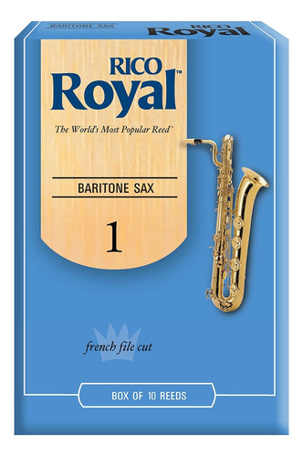 Rico Royal Para Saxofón Barítono, 10-pack