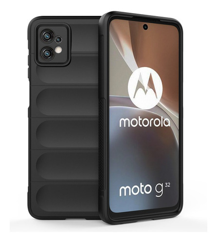 Funda De Silicona Suave Anticaída For Motorola Moto G32