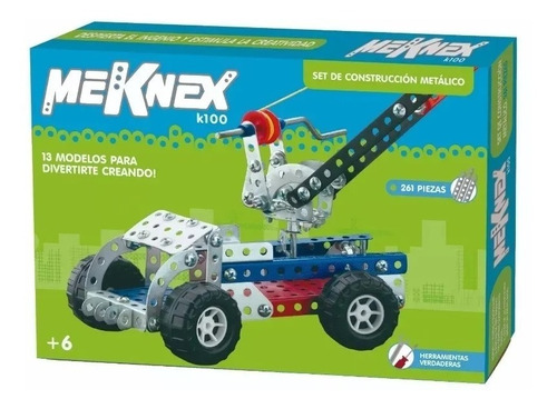 Meknex K100 Set Construc Metalico X261 Piezas - E.full