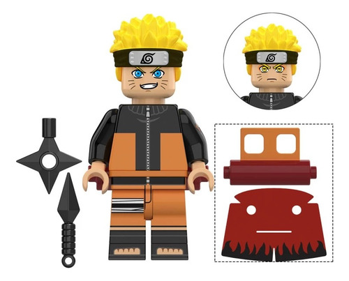 Minifigura Lego Naruto Shippuden Akatsuki Itachi Manga Anime 1 Naruto Shippuden